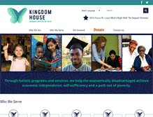 Tablet Screenshot of kingdomhouse.org